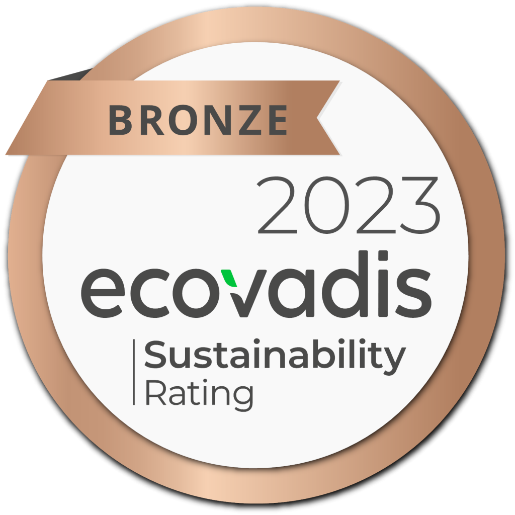 EcoVadis Medaille in Bronze